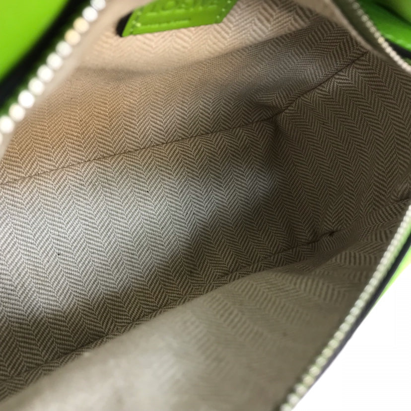 Loewe Mini 18 Puzzle Bag in Emerald Green Calfskin