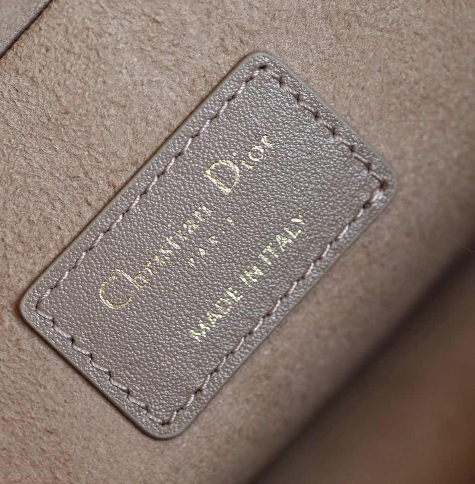 Dior Large Tote Book 36 Bag in Beige Cream Calfskin