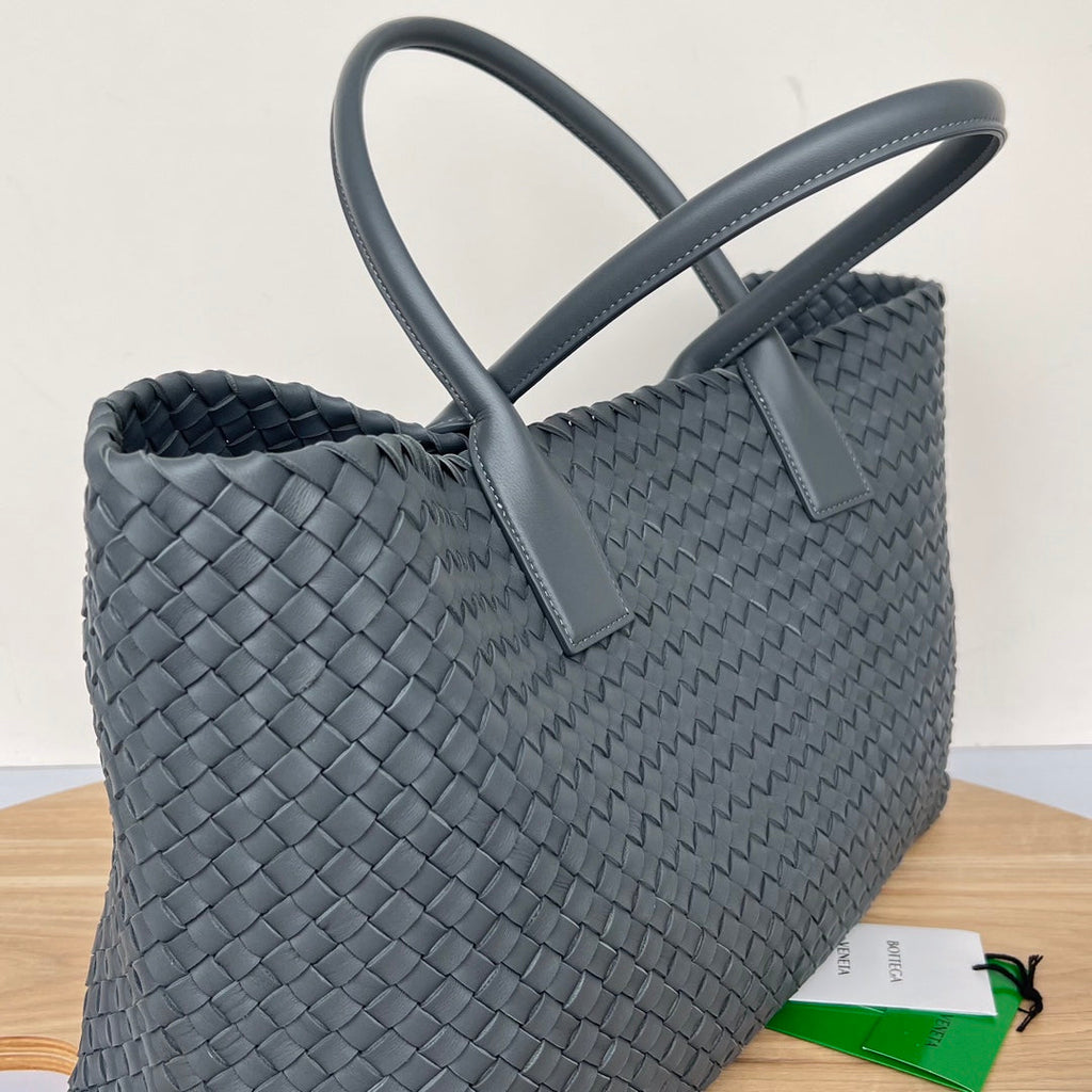 Bottega Veneta Large Cabat 51 in Onyx Black Lambskin Bag