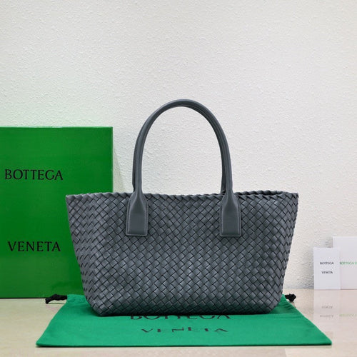 Bottega Veneta Large Cabat 45cm Baby Blue Lambskin Ghw Bag