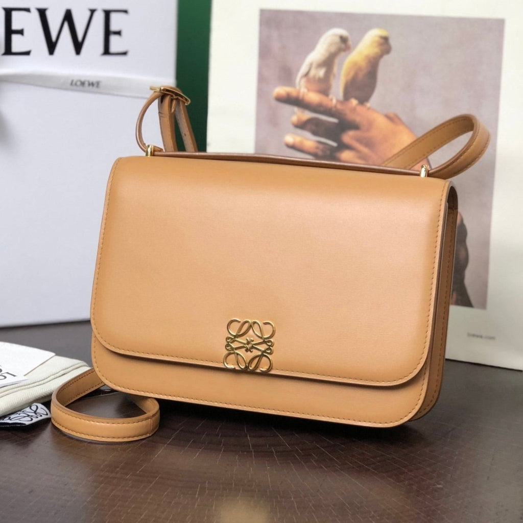 Loewe Goya Bag 23 in Copper Brown Calfskin