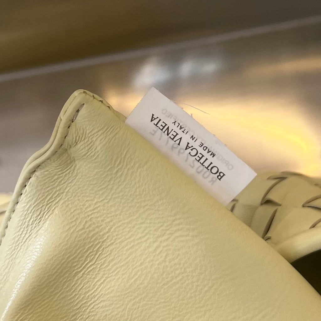 Bottega Veneta Large Hop 54 in Dark Cream Lambskin Bag