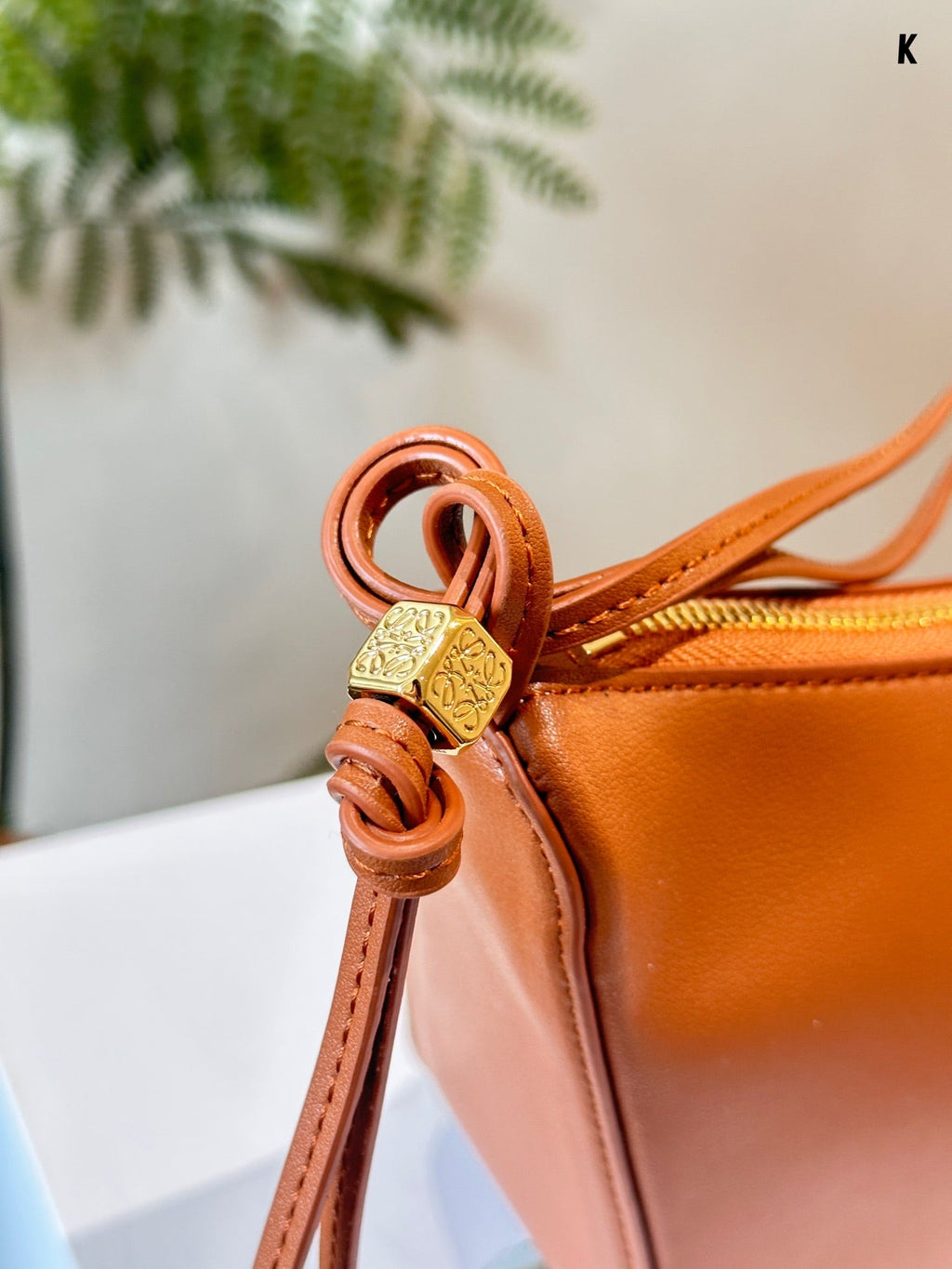 Loewe Luna Hobo 27 Bag in Warm Dessert Calfskin