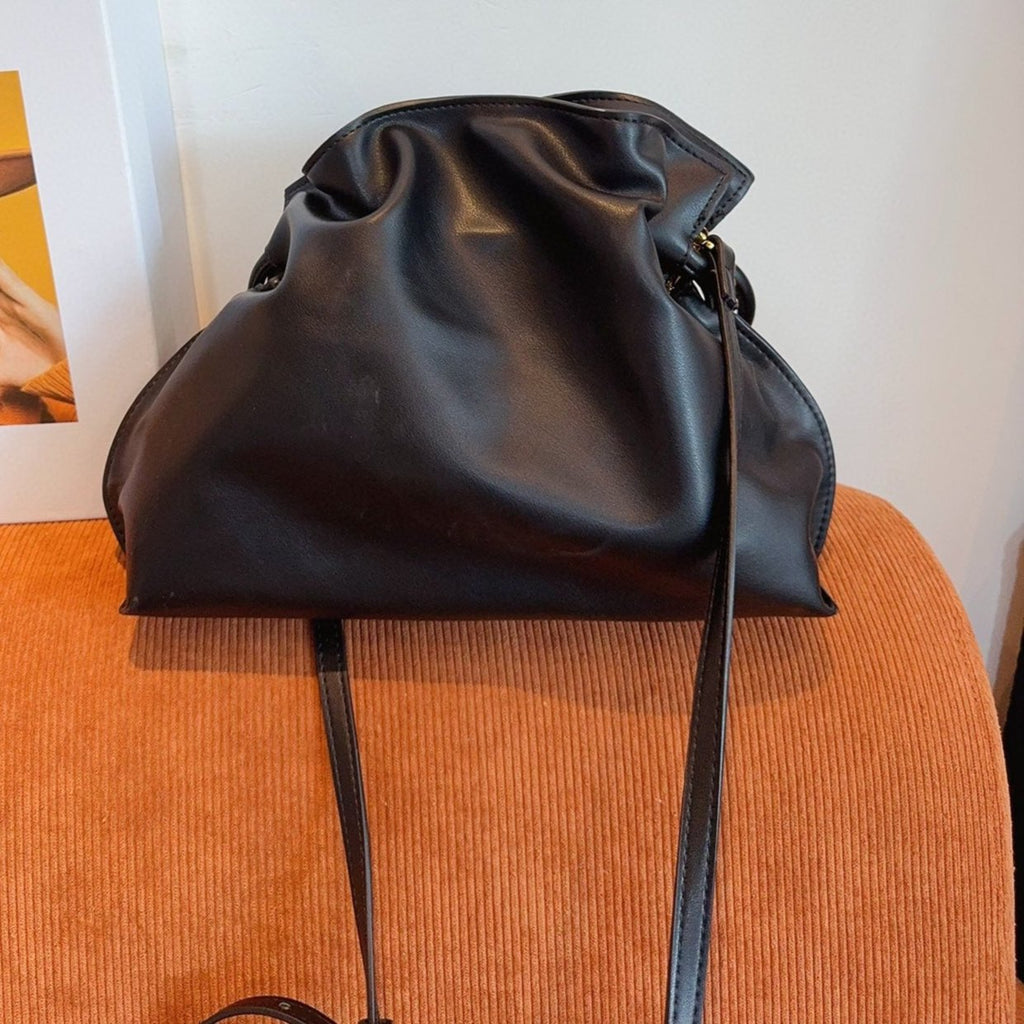Loewe 29 Flamenco Clutch in Black Nappa Calfskin