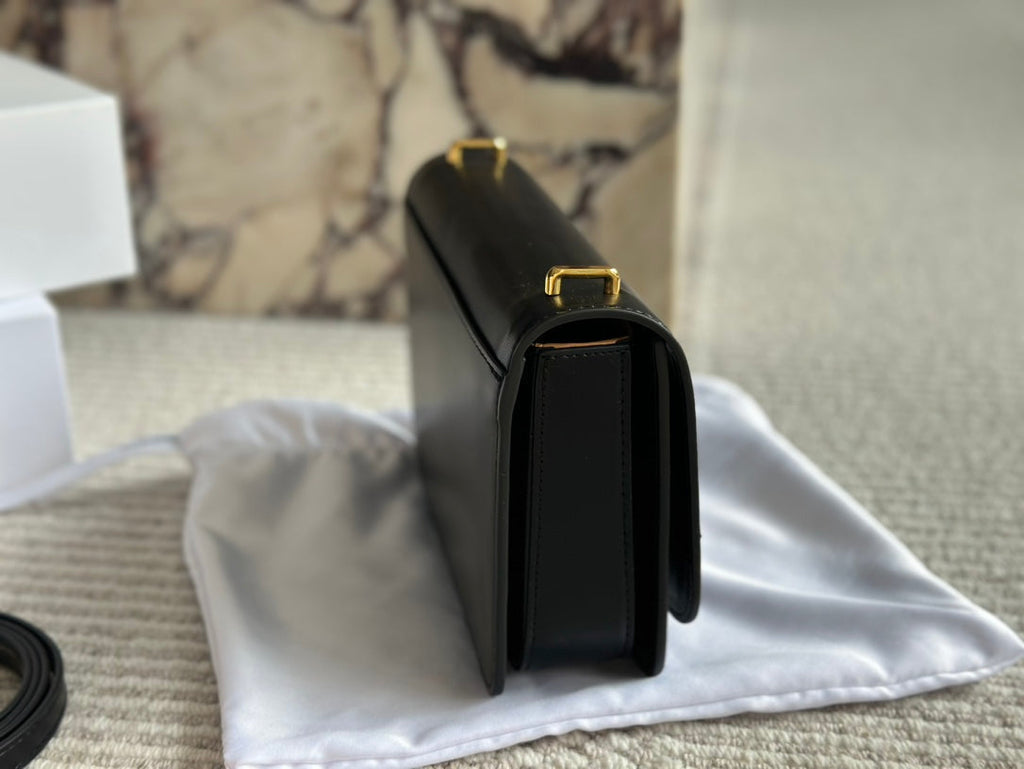 Loewe Goya Bag 23 in Black Silk Calfskin