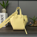 Loewe Mini 20 Hammock Bag in Light Yellow Calfskin