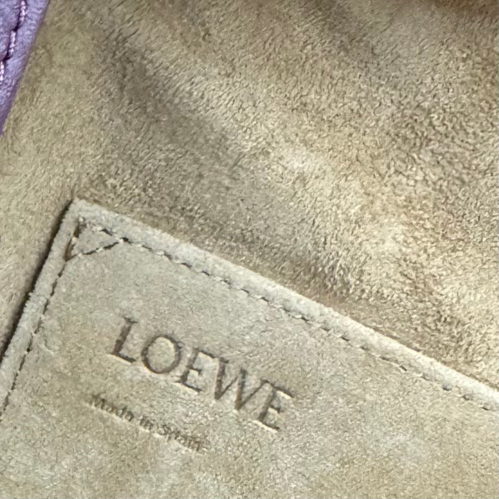 Loewe Puzzle 33 Bag in Wine Purple Calfskin
