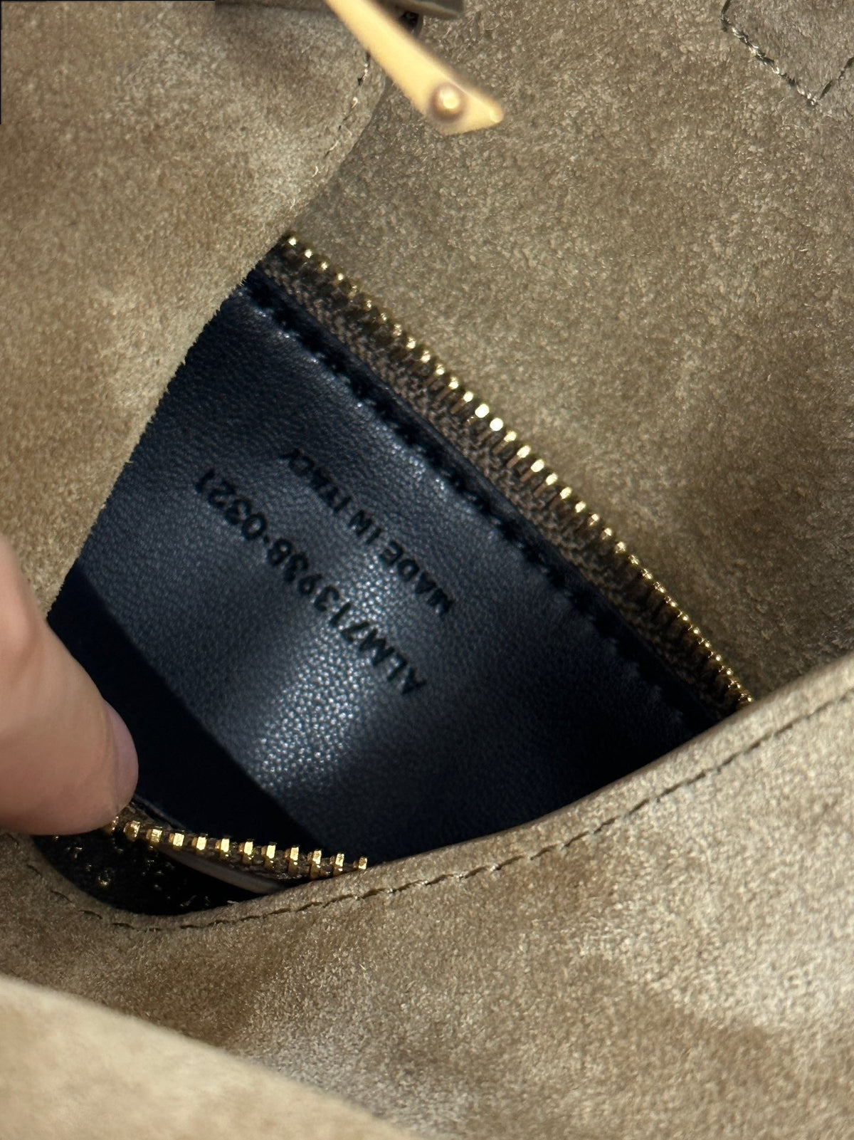 Saint Laurent Le 5 À 7 Supple Small 22 in Peanut Brown Suede Bag