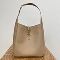 Saint Laurent Le 5 À 7 Large Supple 31 in Light Brown Grained Calfskin Bag