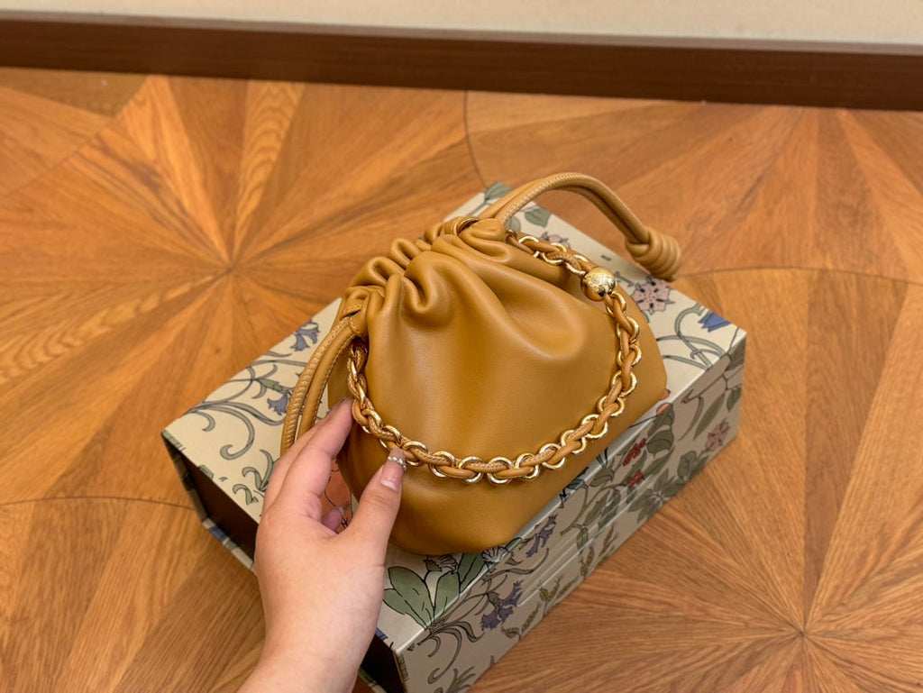 Loewe Mini 18 Flamenco Purse in Warm Desert Nappa Lambskin